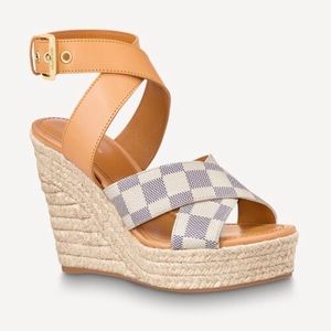 Authentic Louie Vuitton Wedge